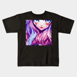 Cotton Candy Eyes Kids T-Shirt